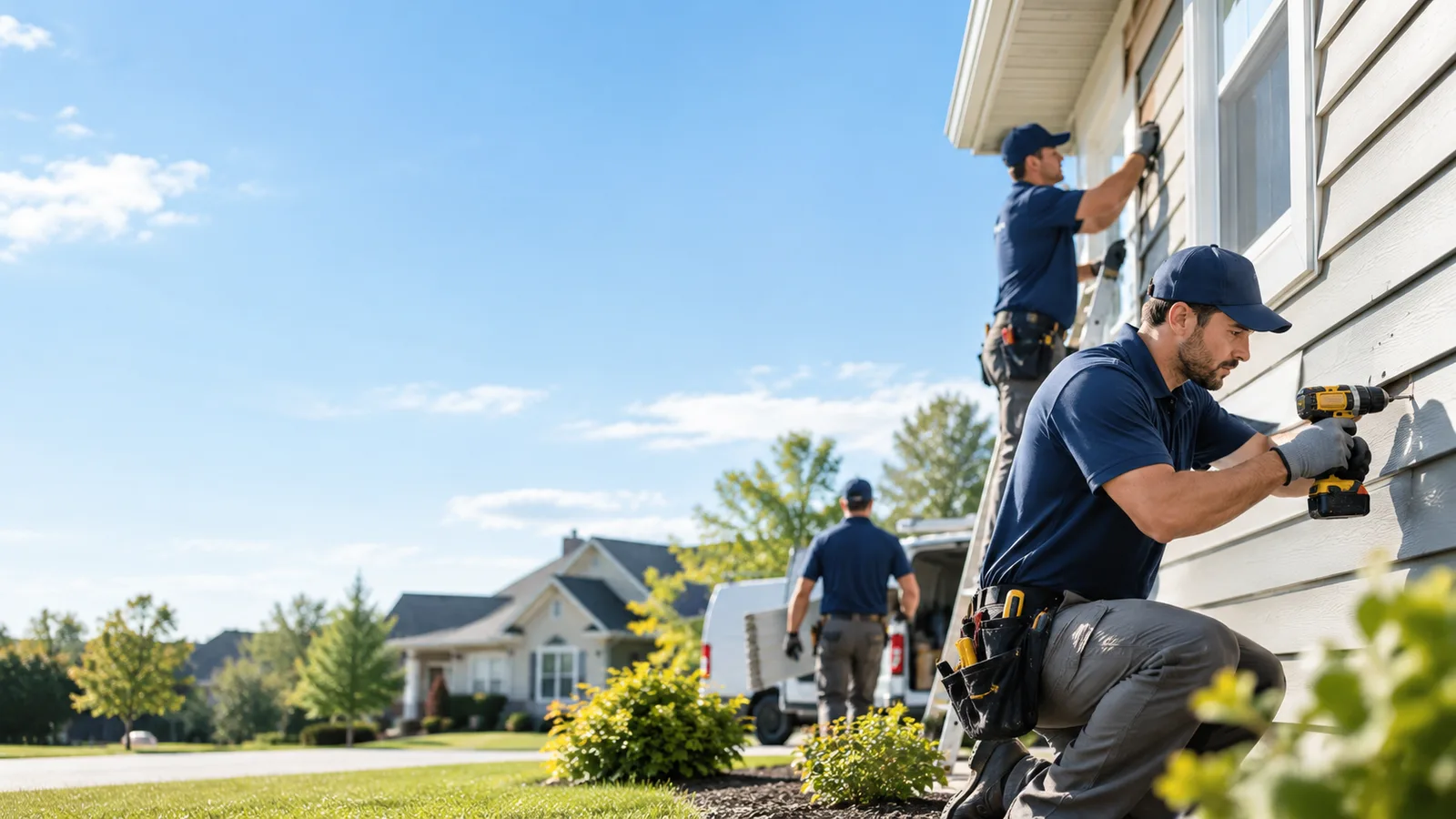 Partial Siding Replacement in Merrill, MI